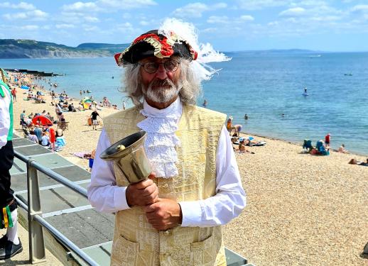 Lyme History Tour with the Town Crier - Children - Wed 6th August 2025 11am